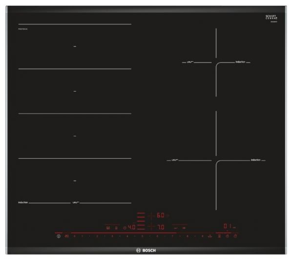 Варочная поверхность Bosch PXE675DC1E электрическая черный